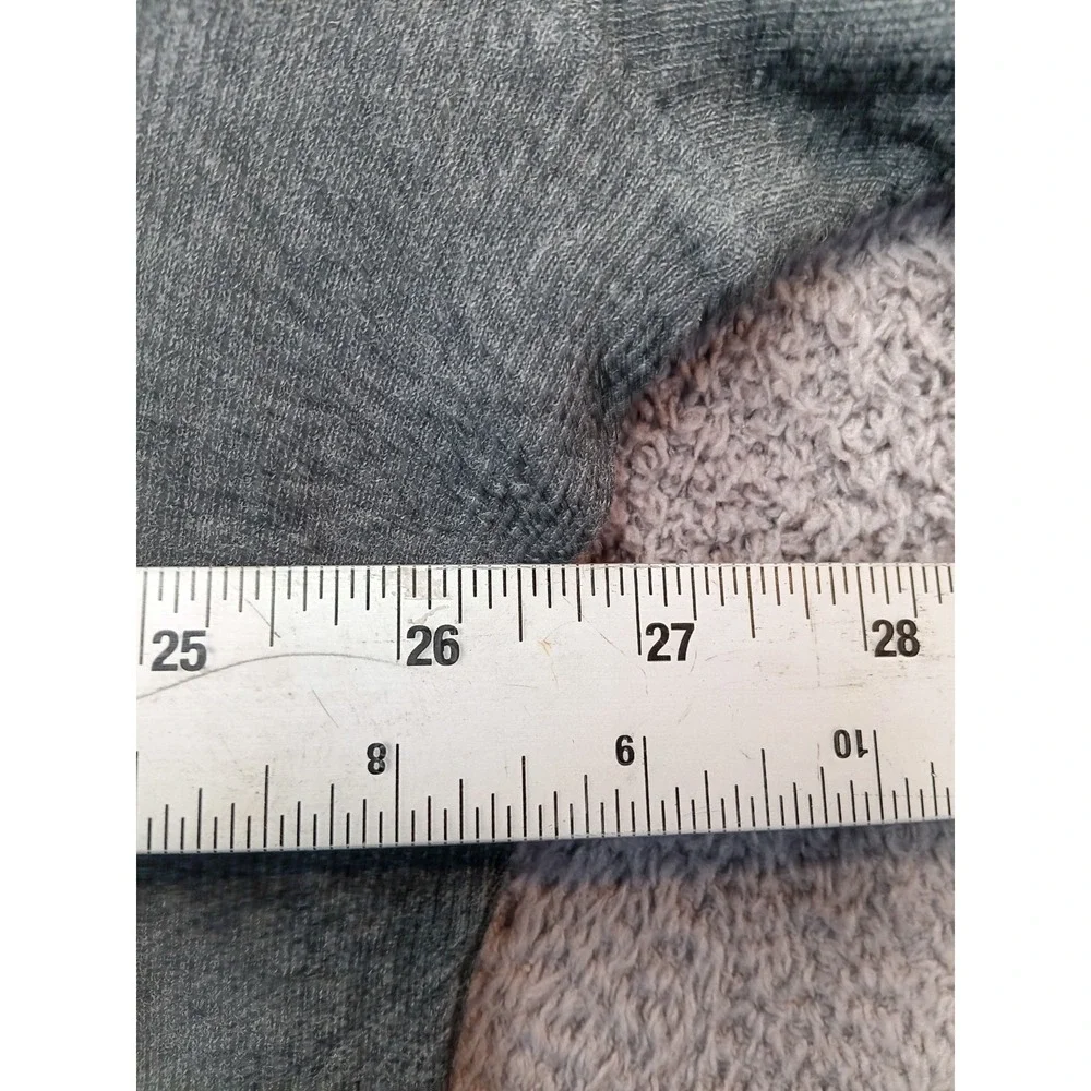 Banana Republic Men's Oversized Wool Cotton Layer Top Gray Long Sleeve‎ Size XL